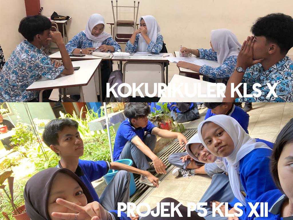 Kokurikuler dan P5 tema Lingkungan dan Berkelanjutan di SMK Bumi Siliwangi